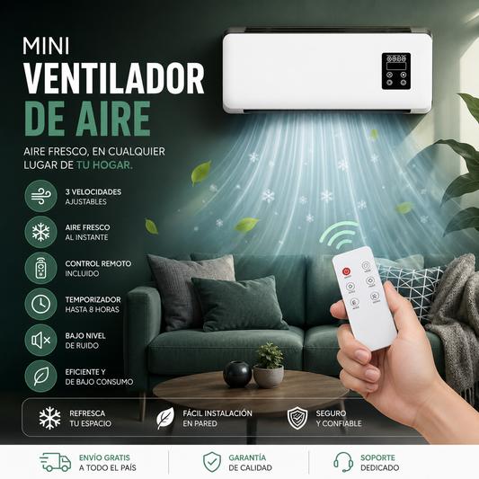 MINI VENTILADOR DE AIRE VIRAL