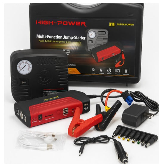 🚗 JUMPER / CARGADOR DE BATERÍA INTELIGENTE 12V